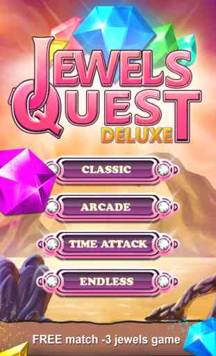 Jewels Quest - Classic Match-3 Puzzle Game 1