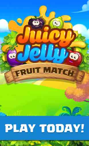 Juicy Jelly Fruit Match: Sweet Candy Bubble Splash 1