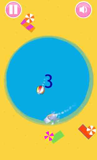 Jump Dolphin Ball Beach Show - Sea Animal Game 4
