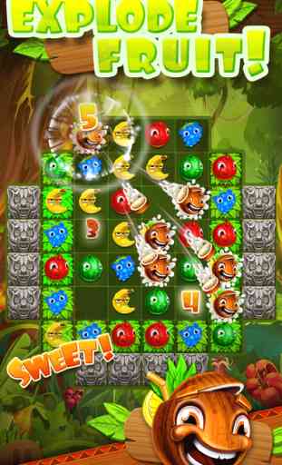 Jungle Jam - Juicy Fruit Match-3 Game 2