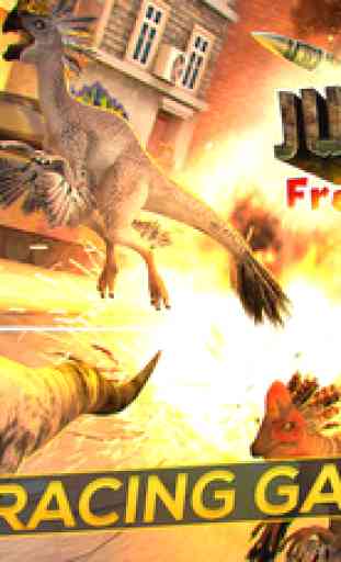 Jurassic Pets . Hungry Dinosaur Animal Racing Game For Kids Free 1