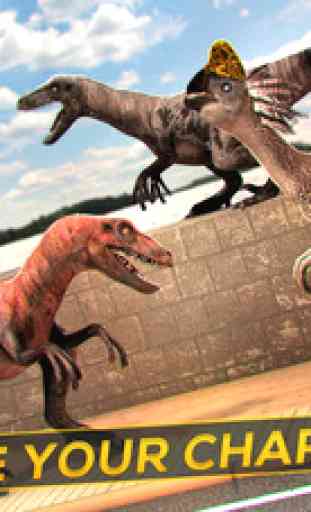 Jurassic Pets . Hungry Dinosaur Animal Racing Game For Kids Free 3