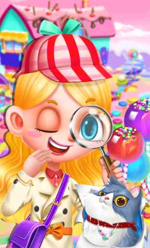 Kids Agent - Candy Land Sweet Detective Story 1