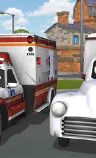 Kids Ambulance Real Hero 3d Simulator games 3