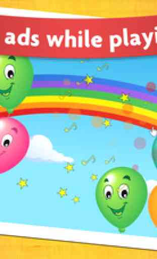 Kids Balloon Pop Game - Balloon Popping for Baby 1