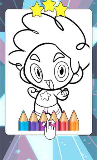 Kids Game Colouring Books - Steven Universe Editon ( Unofficial Fans App ) 1