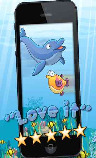 Kids Hungry Fish Game - Free Dolphin Version 1
