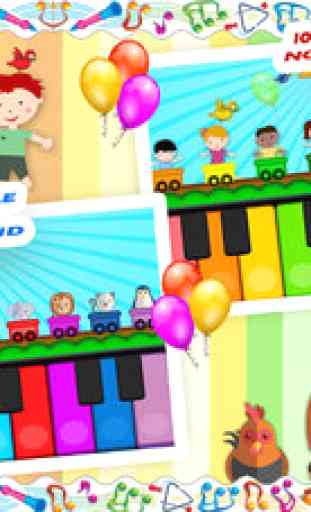 Kids Piano - Musical Baby Piano with Animals Dino Zoo 3