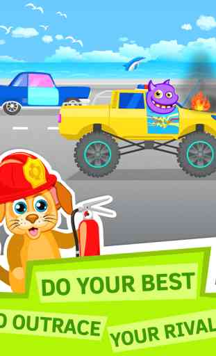 Kids Race Car Game for Toddlers 4