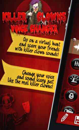 Killer Clowns Voice Changer & Scary Sound Booth 1
