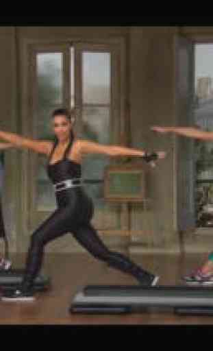 Kim Kardashian: Butt Blasting Cardio Step Routines! 1