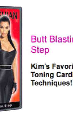 Kim Kardashian: Butt Blasting Cardio Step Routines! 4