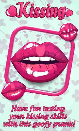 Kissing Lips Test Game - Digital Love Meter & Fun Kiss Analyzer Booth to Prank People 1
