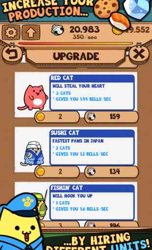 Kitty Cat Clicker - Feed the Virtual Pet Kitten with Fish, Pizza, Candy and Cookie Chips 2