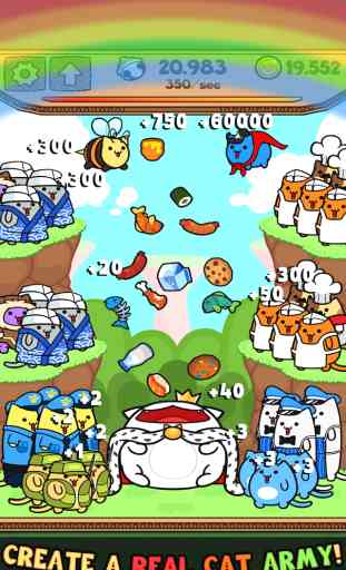 Kitty Cat Clicker - Feed the Virtual Pet Kitten with Fish, Pizza, Candy and Cookie Chips 3