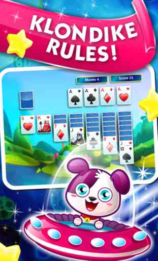 Klondike Rules Solitaire 2 – spades plus hearts classic card game for ipad free 2