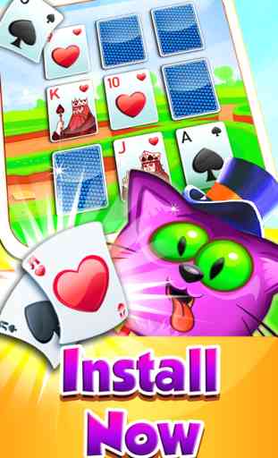 Klondike Solitaire – spades plus hearts card game for iphone & ipad free 3