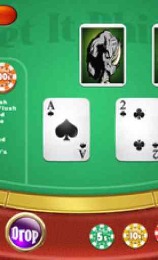 Let It Rhino -Free Best Twist Poker Five Card Hand Las Vegas Casino Strategy Journey 1