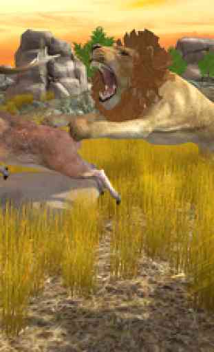 Lion Simulator Animal Survival -  Play as a wild Lion in the Jungle 4