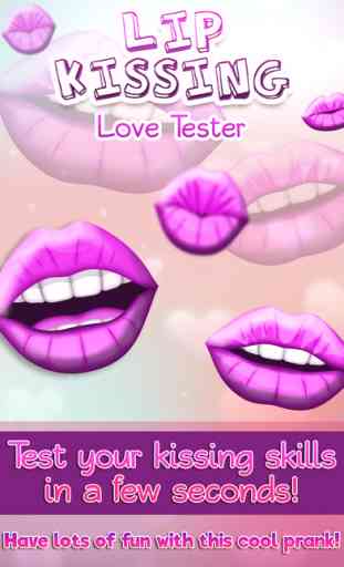 Lip Kissing Love Tester - Grade Yourself with Smooch Analyzer & Tease People with Result.s 1
