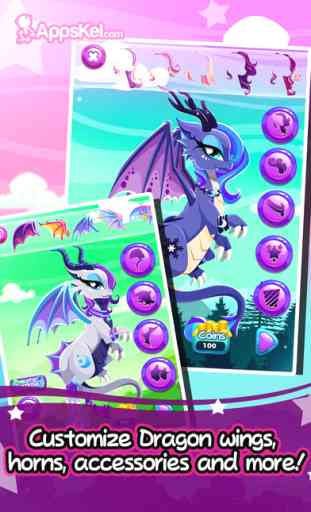 Little Cutie Dragons Dress Up – Magic Friendship Games for Girls Free 2