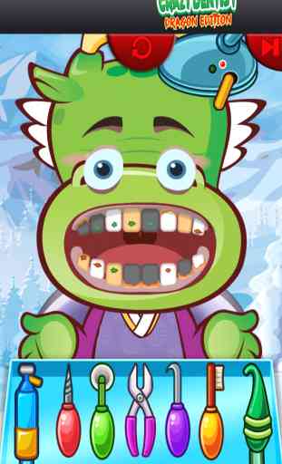 Little Nick Dragon Dentist Jr & Knight Clinic Flu Doctor of Berk Castle Story Junior Kids Games Free 2