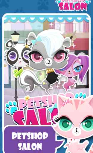 Little Pet Salon & Spa Palace : The Royal cute cat & dog Family Puppy shop Game 1