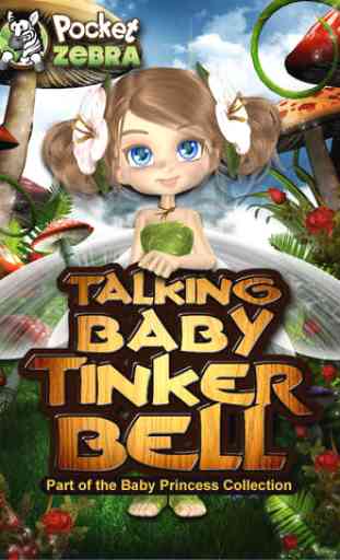 Little Pretty Talk Tinker Bell Fashion Faries Princesses for iPhone & iPod Touch 1