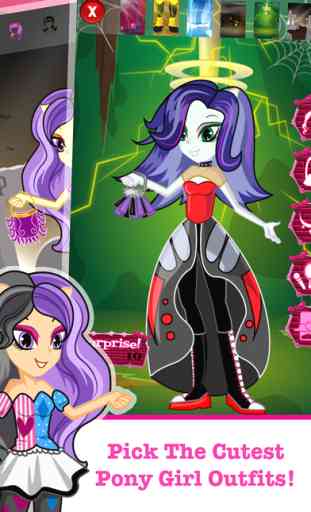 Little Princess Pony Dress-Up - My Equestria Friendship Girls Make-Up Games 1