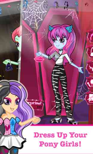 Little Princess Pony Dress-Up - My Equestria Friendship Girls Make-Up Games 2