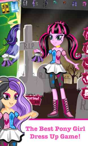 Little Princess Pony Dress-Up - My Equestria Friendship Girls Make-Up Games 4