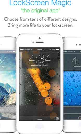 LockScreen Magic for iOS8 : Custom Themes, Backgrounds and Wallpapers for Lock Screen 2