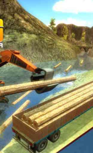Logging Truck Simulator 3D – A PRO 18 Wheeler Transporter Truck Driver Simulation 2