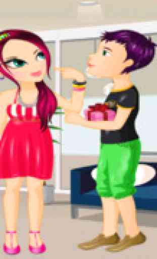 Kissing Couple Dressup 3