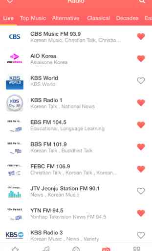Korea TV & Radio - Music video, live tv & radio for YouTube 4