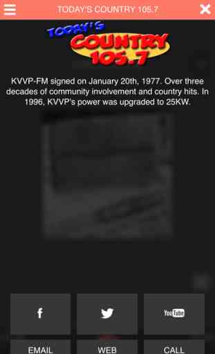 KVVP Today's Country 105.7 FM 3