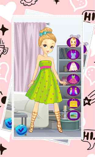 Lady Popular Fashion Dress Up Star Girl Beauty Game 2