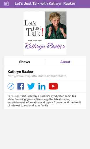 Let's Just Talk with Kathryn Raaker 3
