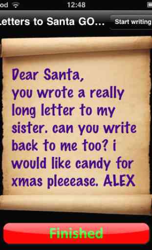 Letters to Santa Gold 2