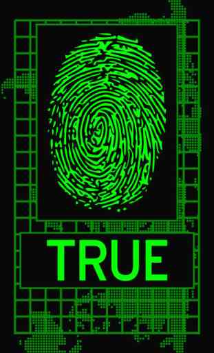 Lie Detector Fingerprint Scanner - Lying or Truth Touch Test HD + 3