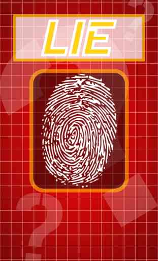 Lie Detector Fingerprint Scanner - Truth or Lying Touch Test HD + 2