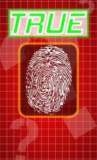 Lie Detector Fingerprint Scanner - Truth or Lying Touch Test HD + 3
