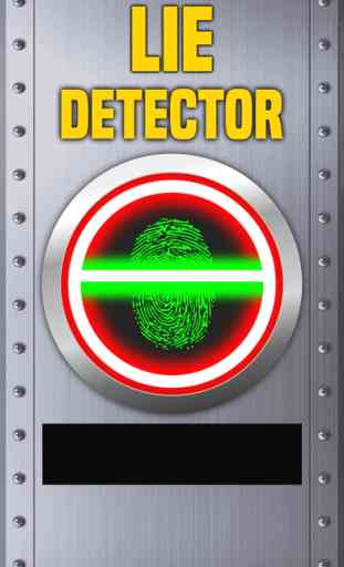 Lie Detector Fingerprint Scanner Truth or Lying Touch Test HD + 1