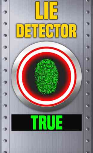 Lie Detector Fingerprint Scanner Truth or Lying Touch Test HD + 2