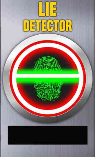 Lie Detector Fingerprint Scanner Truth or Lying Touch Test HD + 4