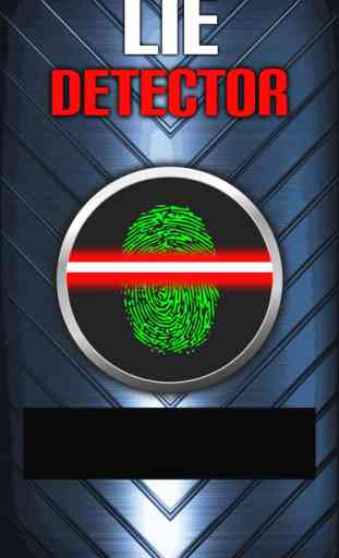 Lie Detector Fingerprint Truth or Lying Scanner Touch Test HD + 1