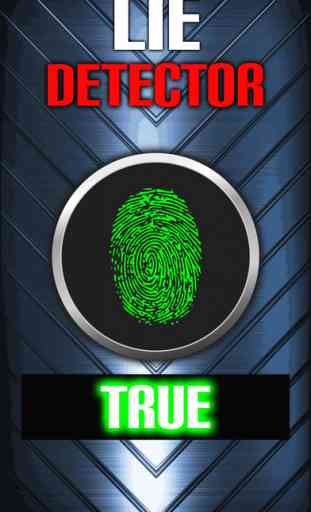 Lie Detector Fingerprint Truth or Lying Scanner Touch Test HD + 3