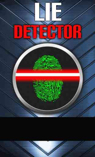 Lie Detector Fingerprint Truth or Lying Scanner Touch Test HD + 4