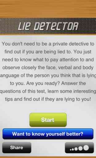 Lie Detector - Is your partner cheating you? 2