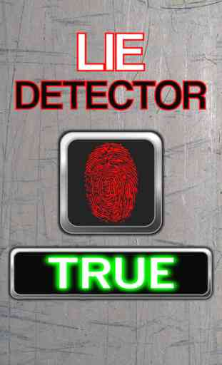 Lie Detector Scanner - Fingerprint Truth or Lying Touch Test HD + 2